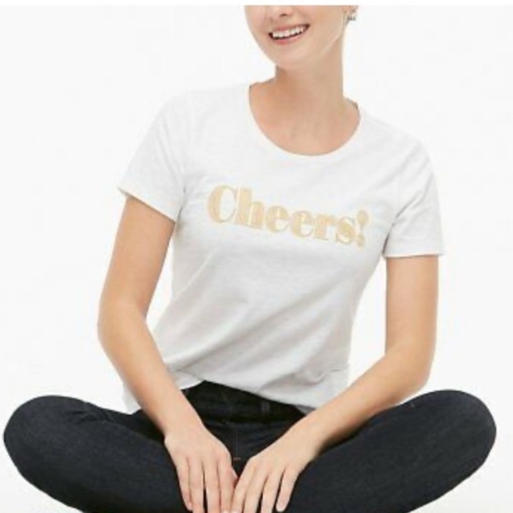 J Crew Cheers! T-Shirt